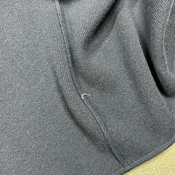 TSE Cashmere Blue open front Cardigan sweater Blue Womens Size L *Flawed - Picture 5 of 8